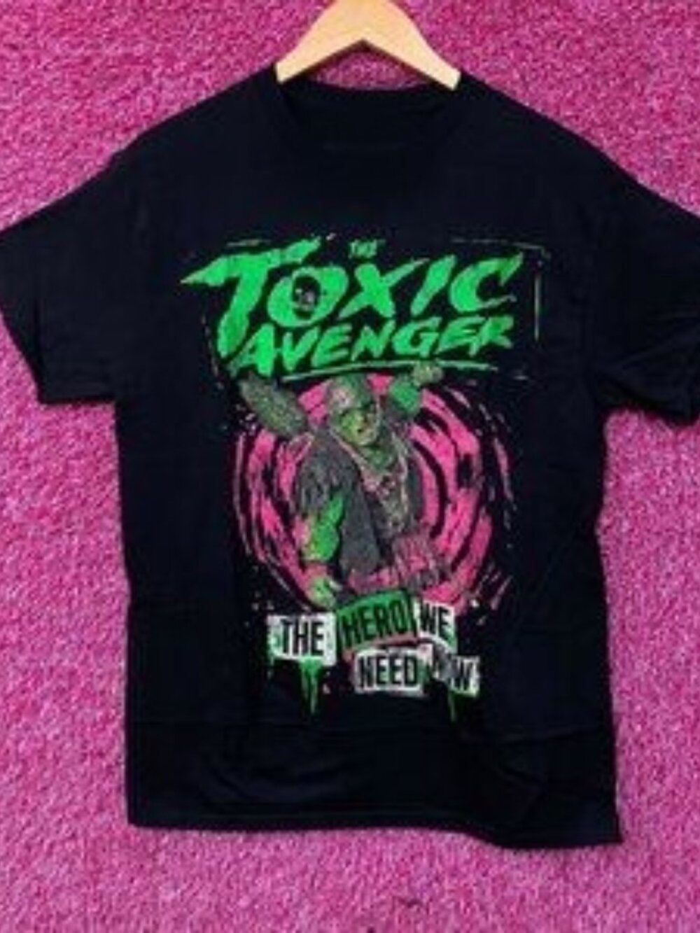 The Toxic Avenger The Hero We Need Black T-Shirt
